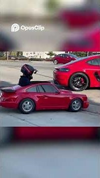 I bought a mini Porsche🚗🚗 Original vid from Sur Ronster