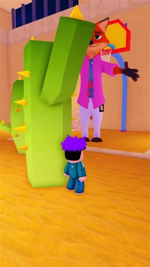 Thanos vs ZOOTOPIA POLICE FAMILY PRISON RUN #roblox #shorts