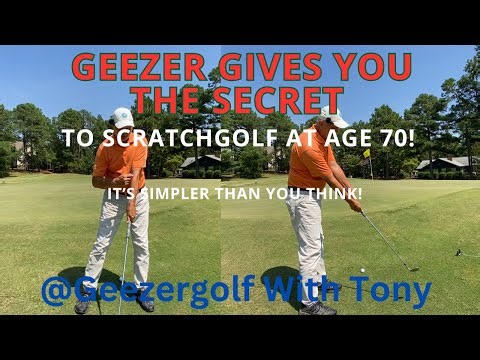 What is my "Secret" to playing the best golf of my life at age 70? Today I tell you all about it!