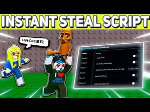 STEAL A BRAINROT Script Gui with DESYNC, INSTANT STEAL, INVISIBLE, NOCLIP + NO KICK! *NO KEY*