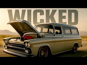 WICKED: The Supercharged ’59 Suburban That Stole the Show at SEMA 2025!