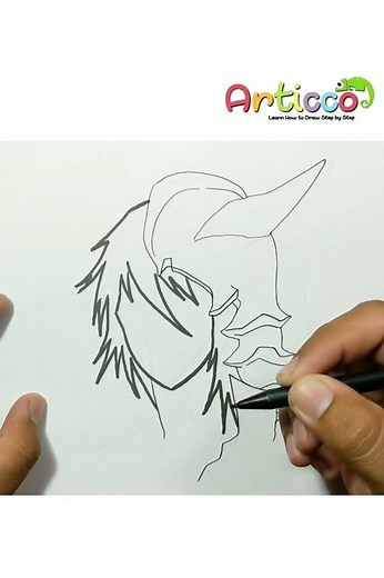 How to Draw Ulquiorra Step by Step | Bleach #Shorts