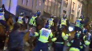 Second anti-Tesco protest turns violent in Bristol