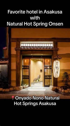 This traditional Japanese Hotel in Asakusa is a must stay! Soak your tired body in the natural hot spring onsen after your long walking tours and enjoy free ramen at night and ice cream after your hot onsen bath. The bath house provides luxury bath items that made my hair and skin feel so soft. The japanese breakfast buffet is delicious and healthy ready to start off your busy day. This hotel also includes free laundry with laundry detergent included! The location is perfect also! close to many 