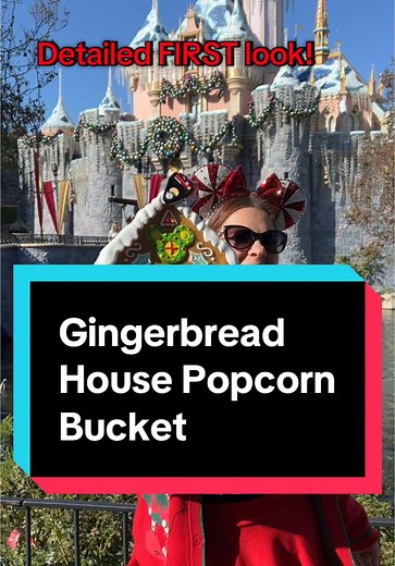 Explora la casa de jengibre de Disneyland