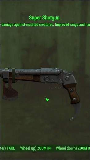 Super Shotgun Location - Sawed Off Creation - Fallout 4 #fallout4 #gaming #fallout4modded #fallout