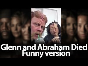 Glenn and Abraham Died, funny version The Walking Dead, Season 7