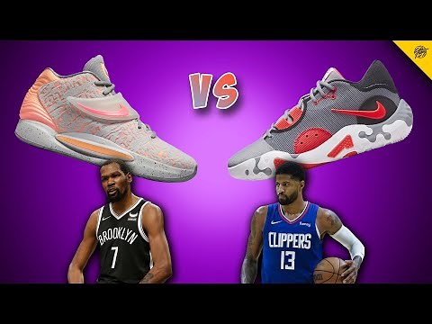 Nike KD 14 vs Nike PG 6! Kevin Durant vs Paul George!
