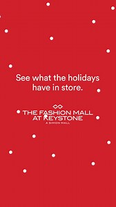 ⏰ Behind on gifts? Forgot a few? Surprise guests? More is merrier with last-minute deals on everything you’re looking for. | The Fashion Mall at Keystone | Facebook