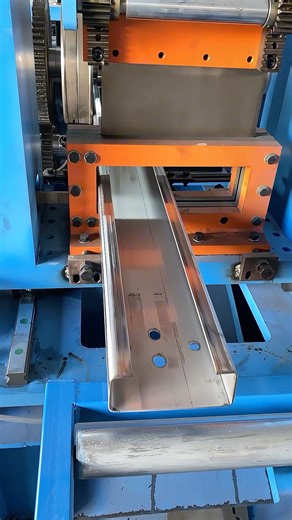 C70-200 Channel Roll Forming Machine (1 Machine for Multi Profiles, Automatic Size-Change type)