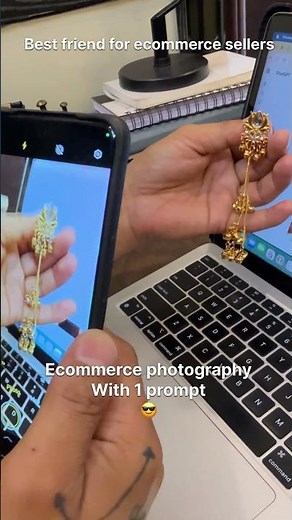 Product photography with #chatgpt prompt || Ecommerce products photography