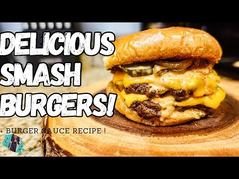 THE MOST DELICIOUS SMASH BURGER I EVER MADE AT HOME! | STOVETOP METHOD| EASY RECIPE TUTORIAL