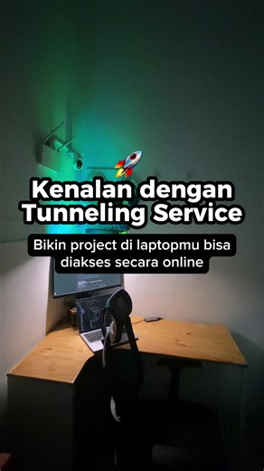 Tunneling service adalah solusi bagi para programmer freelance yang mau demo project ke client😎 Semoga info ini bermanfaat. Follow untuk dapatkan tips programming setiap hari. #programmer # softwarehouse #developer