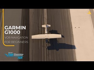VOR Navigation with Cessna 172 Equipped with Garmin G1000 in MSFS 2024