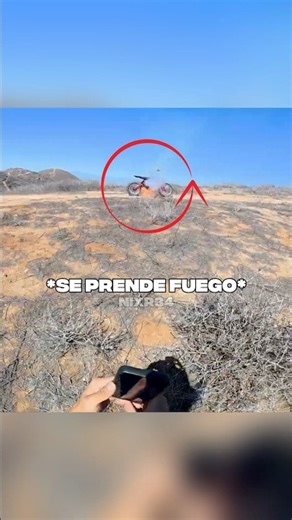 Su Bicicleta Electrica se Prendió Fuego (RedShogo)