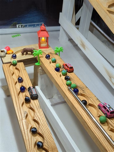 Marble Run Race ASMR for Valentine's Day