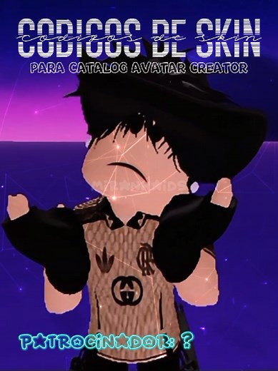 Códigos de Skin para Catalog Avatar Creator no Roblox