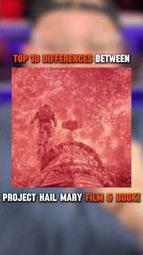Project Hail Mary DIFFERENCES Between MOVIE AND BOOK!