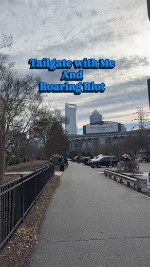 YasmineLaShea on Instagram: "I heard @roaringriot was the best Tailgate with a Purpose so had to check them out! The hospitality was amazing! We had to start the day with this amazing crew…entry included a towel, food, and you can purchase drink tickets for $3! Oh…did I forget to mention @bigpoppapetey showed love! #roaringriot #keeppounding🏈 #tailgating #CLT"