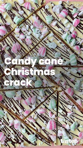 1.1K reactions · 171 shares | Christmas crack gets a minty makeover with this incredibly easy candy cane Christmas crack recipe. Get the recipe in the comments or Google 'Taste candy cane Christmas crack'. Brought to you by Coles | Taste.com.au | Facebook