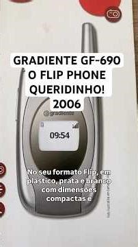 Gradiente GF-690 a aposta de 2006. #gradiente #shorts