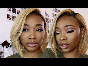 BN Beauty: Get this Dramatic Double Cut Crease Eyeshadow Look by Uche Nwaokocha