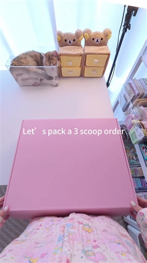 Hi Karina, this is your order packing video, hope you like it!💕💕#luckyscoop #mysteryscoop #asmr #packingorders #mysterybox