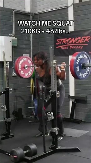210KG (467LBS) Squat — Strength That Speaks for Itself