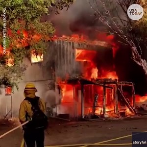 California's largest fire of 2021 setting towns ablaze