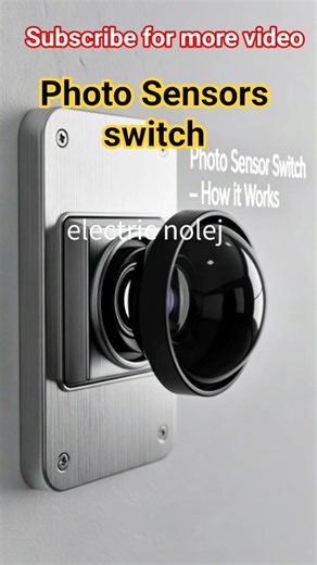 Photo Sensor Switch कैसे काम करता है? How Does a Photo Sensor Switch Work? #electrical #short #facts