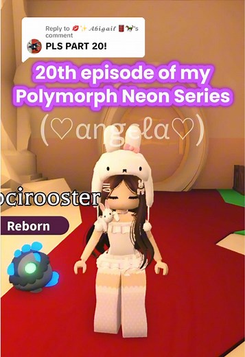 Replying to @💋✨ 𝓐𝓫𝓲𝓰𝓪𝓲𝓵 🛢️🐎 Wooo Polymorph Neon Series Pt. 20!!!🎉 #adoptmeroblox #robloxadoptme #adoptme