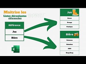 Maitrise les Listes déroulantes référencées sur Excel avec cette fonction