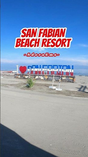 San Fabian Beach Resort in Pangasinan