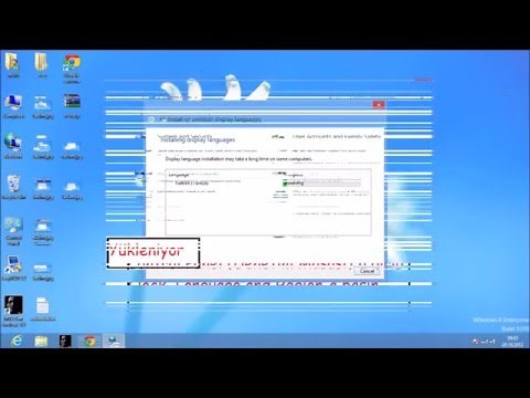 Windows 8.1 Türkçe Dil Yaması ve Kurulumu