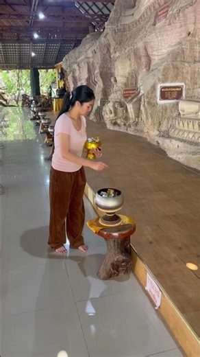 วัดถ้ำผาแด่น ค่าขึ้น 20 บาท 🌳 #เที่ยวไทย #สกลนคร #วัด #ไทย #วัด