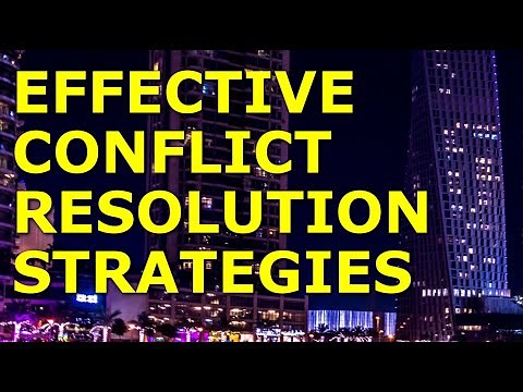 Communication Skills: Effective Conflict Resolution Strategies