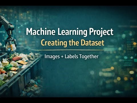 Creating the Dataset | Images + Labels Together | Machine Learning Project (Beginner Friendly)