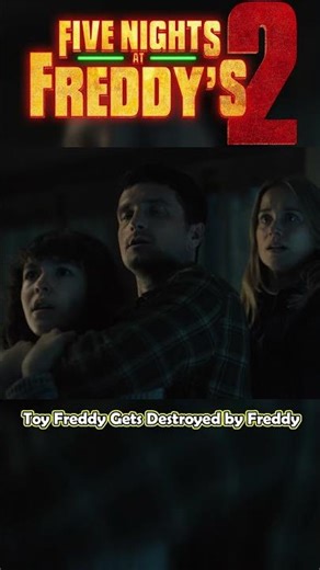 FNAF 2 Movie Toy Freddy Gets Destroyed by Freddy #fnaf #shorts #shortvideo #shortsviral