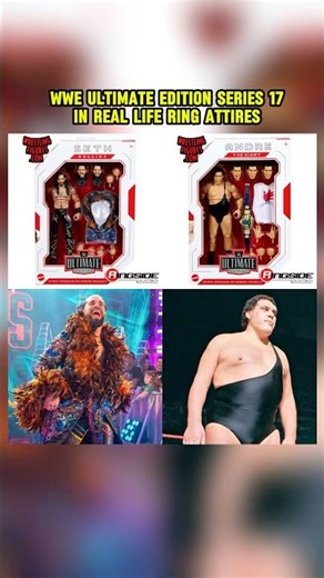 WWE ULTIMATE EDITION SERIES 17 IN REAL LIFE RING ATTIRES