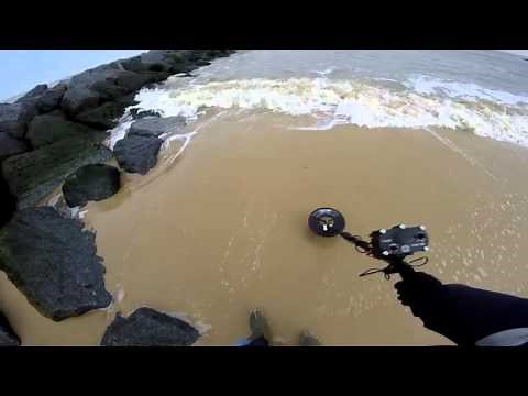 1st Beach Hunt with My Cscope CS4PI Metal Detector