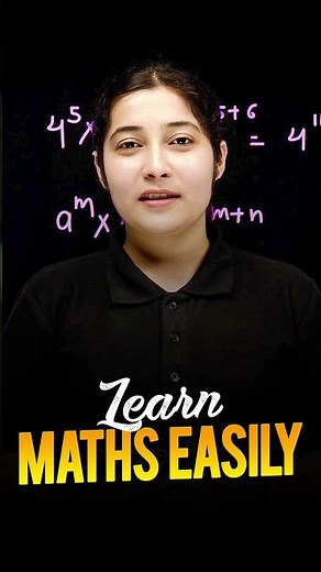 Learn Maths Easily 😍 - Law of Exponents ✖️ #maths #ytshorts