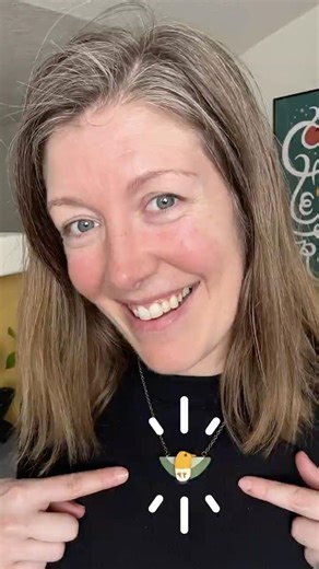 DIY hummingbird necklace 🐦✨ | materials + steps below