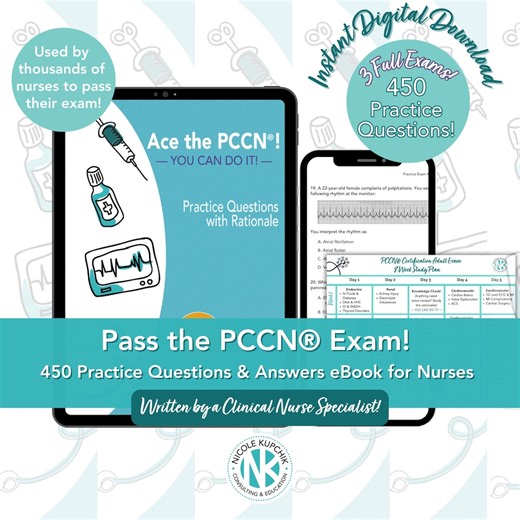 PCCN Exam Practice Questions | 3 Full Tests, 8-week Study Calendar (digital Download) - Etsy UK