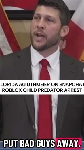 Florida AG announces the arrest of a RI man accused of using Snapchat and Roblox to exploit a child.