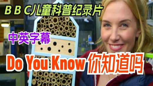 BBC儿童科普纪录片《Do You Know你知道吗》中英字幕英文科普