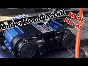 DIY INSTALL MORE ARB DUAL AIR COMPRESSOR MOUNT 3rd Gen Tacoma with ABS Module Under Passenger Hood