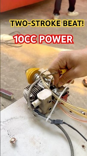 Insane Power from a 10cc Gas Engine!