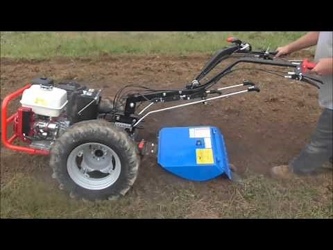 BCS 853 Berta rotary plow - breaking new ground