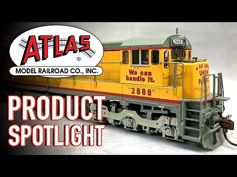HO Scale GE U30C Locomotive Atlas Master Product Spotlight