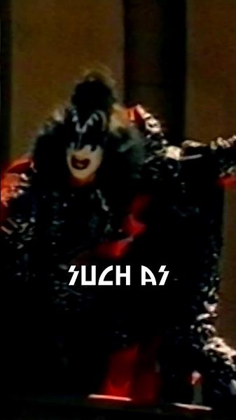When KISS LIMPED INTO THE 80S #metal #rock #KISS